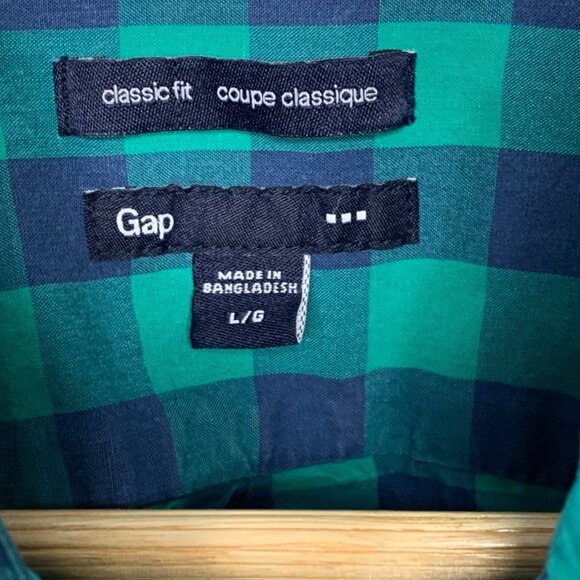 Gap Mens checked Shirt - Picture 2 of 12